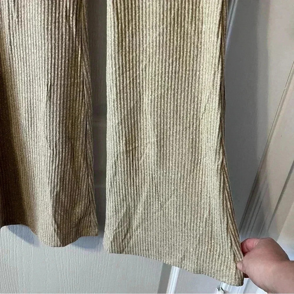 Sky & Sparrow Rib Cozy Flare Pull-on Pants Small - Picture 5 of 11